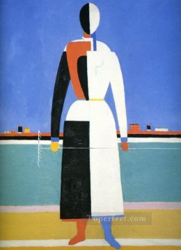  Malevich Pintura Art%C3%ADstica - mujer con rastrillo Kazimir Malevich